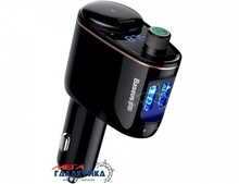    FM- Baseus S-06 Bluetooth MP3 Player Black CCCHC000001