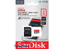  1.0TB SanDisk Extreme A1 class 10 R150MB/s + adapter (SDSQUAC-1T00-GN6MA)