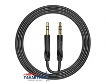  1.0m Borofone BL16B Clear sound AUX audio cable Black